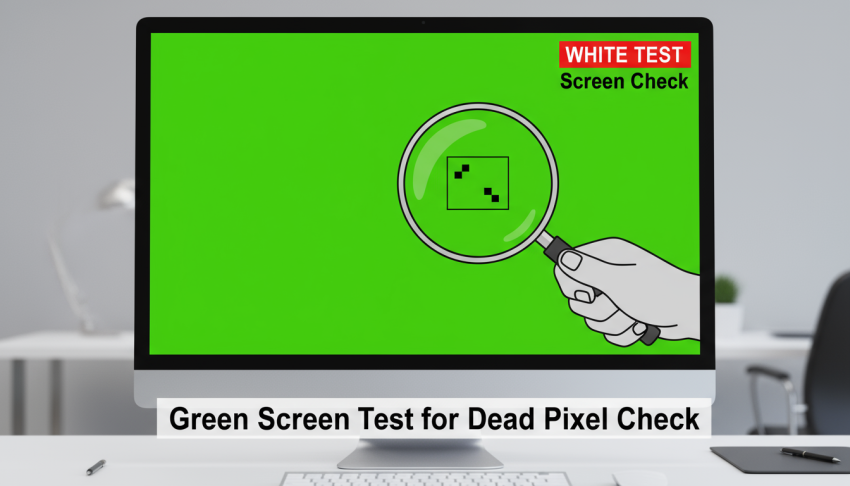 Green Test Screen