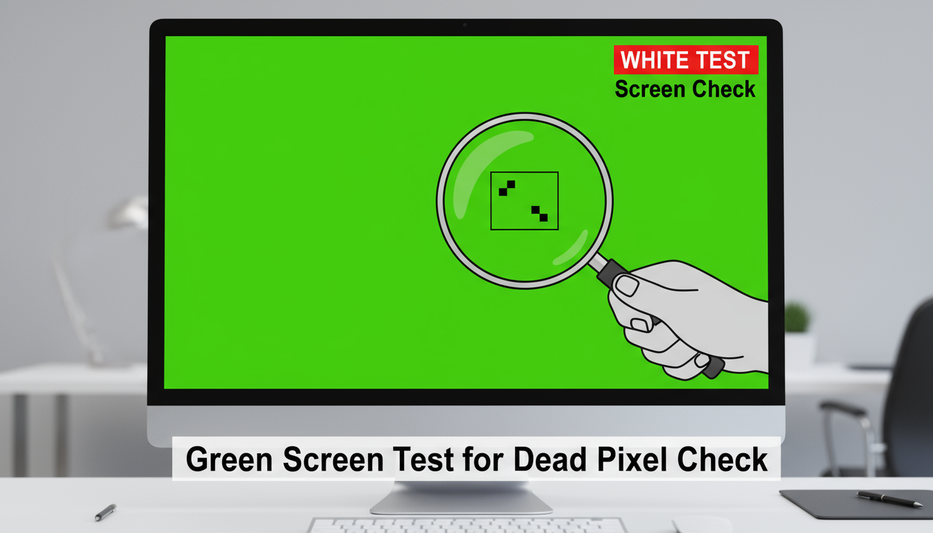 Green Test Screen